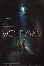 Žmogus vilkas filmas 2025